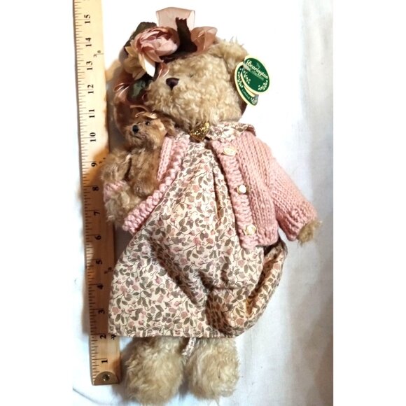 The Bearington Collection Daisy & Belle 1069 14" Tags Attached Hat Sweater Dress - Picture 2 of 14